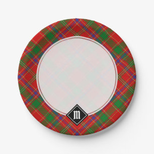 Assiettes En Carton Tartan du clan Munro