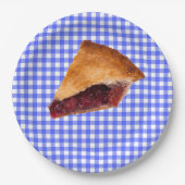 Assiettes En Carton Tarte de pays (Devant)