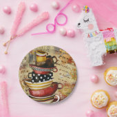 Assiettes En Carton Tasses de café Plaques de papier divin (Fête)