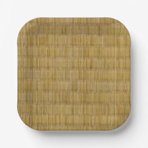 Assiettes En Carton Tatami Mat 畳