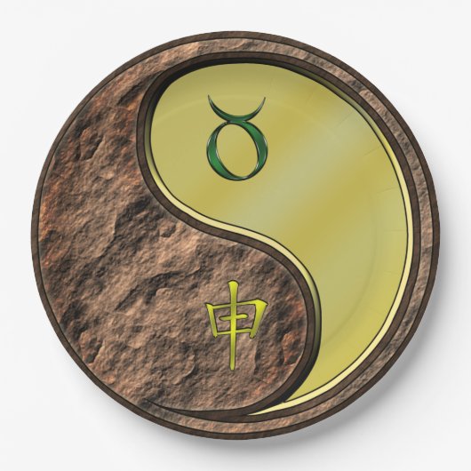 Assiettes En Carton Taurus & Metal Monkey (Devant)