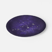 Assiettes En Carton Taurus pourpre zodiaque | Horoscope d'astrologie c (Angle)