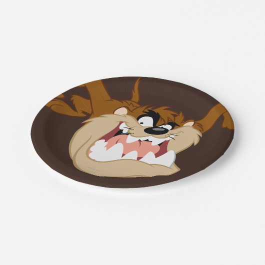 Assiettes En Carton TAZ™ Evil Grin (Angle)