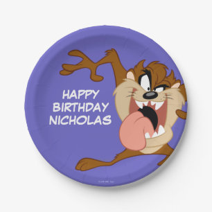 Assiettes En Carton TAZ™   Sticking Out Sa Langue