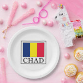 Assiettes En Carton Tchad (Fête)