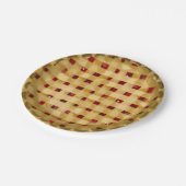 Assiettes En Carton Tcherry Pie Bakery Pique-nique (Angle)