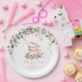 Assiettes En Carton Tea Party 2e Plaques d'anniversaire (Fête)