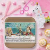 Assiettes En Carton Tea party de Mad Hatters (Fête)