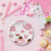 Assiettes En Carton Tea Time Tea Cups (Fête)