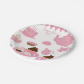 Assiettes En Carton Tea Time Tea Cups (Angle)