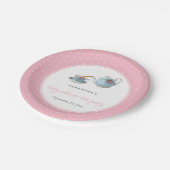 Assiettes En Carton Teacups Baby shower Tea Party (Angle)