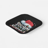 Assiettes En Carton Team Santa Claus Christmas Family Matching Pajama (Angulaire)