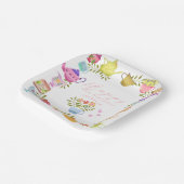 Assiettes En Carton Teapots et tasses Plaques de papier d'anniversaire (Angulaire)