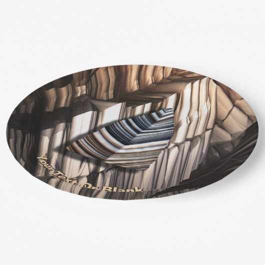 Assiettes En Carton Technologie paléolithique (Angle)