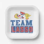 Assiettes En Carton Ted Lasso | Lasso (Recto)