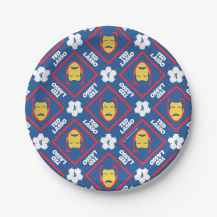 Assiettes En Carton Ted Lasso Motif