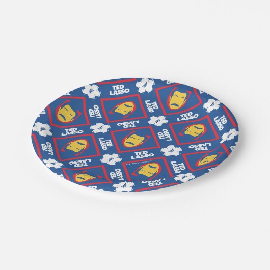 Assiettes En Carton Ted Lasso Motif (Angle)