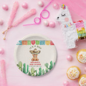 Assiettes En Carton Teddy Bear Cactus Boy Baby shower Fiesta (Fête)
