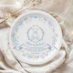 Assiettes En Carton Teddy ours Vintage Chinoiserie Baby shower de cour<br><div class="desc">Teddy ours Vintage Chinoiserie wreath Baby shower Plaques papier Les articles correspondants sont disponibles.</div>