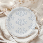 Assiettes En Carton Teddy ours Vintage Chinoiserie Baby shower en toil<br><div class="desc">Teddy ours Vintage Chinoiserie Toile Baby shower plaques papier.</div>