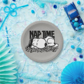 Assiettes En Carton Tee - shirt | Snoopy Nap Time (Fête)