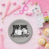 Assiettes En Carton Tee - shirt | Snoopy Nap Time (Fête)