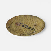 Assiettes En Carton TEL Hillbilly Fier (Angle)