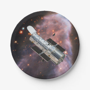Assiettes En Carton Télescope spatial Hubble