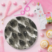 Assiettes En Carton Tempête de poissons (Fête)