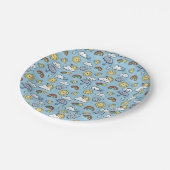 Assiettes En Carton Temps mignon (Angle)