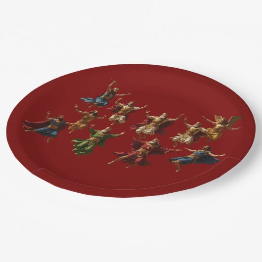 Assiettes En Carton Ten Lords Leaping The Ten Commandments Vector (Angle)