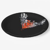 Assiettes En Carton Tenir le coeur classique (Angle)