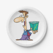 Assiettes En Carton Tenir Une Boîte De Qualité (Devant)