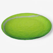 Assiettes En Carton Tennis (Angle)