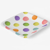 Assiettes En Carton Tennis (Angulaire)