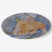 Assiettes En Carton Tennis Anniversaire Fête (Angle)