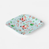 Assiettes En Carton Tennis Christmas Holiday Party (Angulaire)