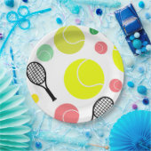 Assiettes En Carton Tennis Lover (Fête)