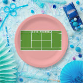 Assiettes En Carton Tennis Party (Fête)