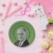 Assiettes En Carton Terminer Le Nouvel Accord Vert De L'Emploi (Fête)