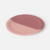 Assiettes En Carton Terra Rosa et Melon (Angle)