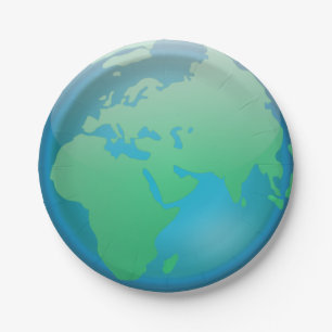 Assiettes En Carton Terre