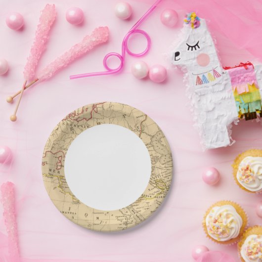 Assiettes En Carton Terre aux trois fils de Noe (Fête)