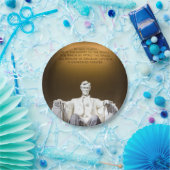 Assiettes En Carton Terre de Lincoln (Fête)