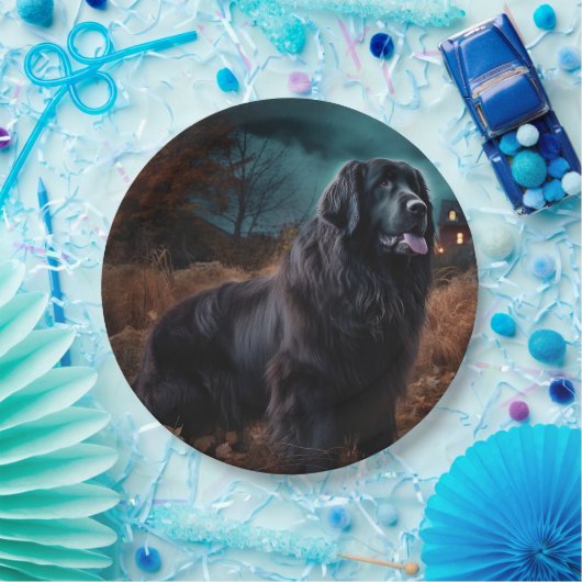 Assiettes En Carton Terre-Neuve Halloween (Fête)