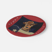 ASSIETTES EN CARTON TERRIER AIRDALAIS (Angle)