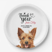 Assiettes En Carton Terrier australien (Devant)