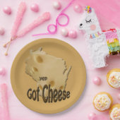 Assiettes En Carton Tête de fromage Wisconsin (Fête)