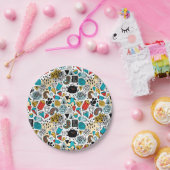 Assiettes En Carton Tête folle (Fête)