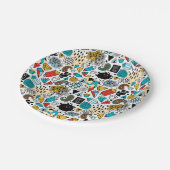 Assiettes En Carton Tête folle (Angle)